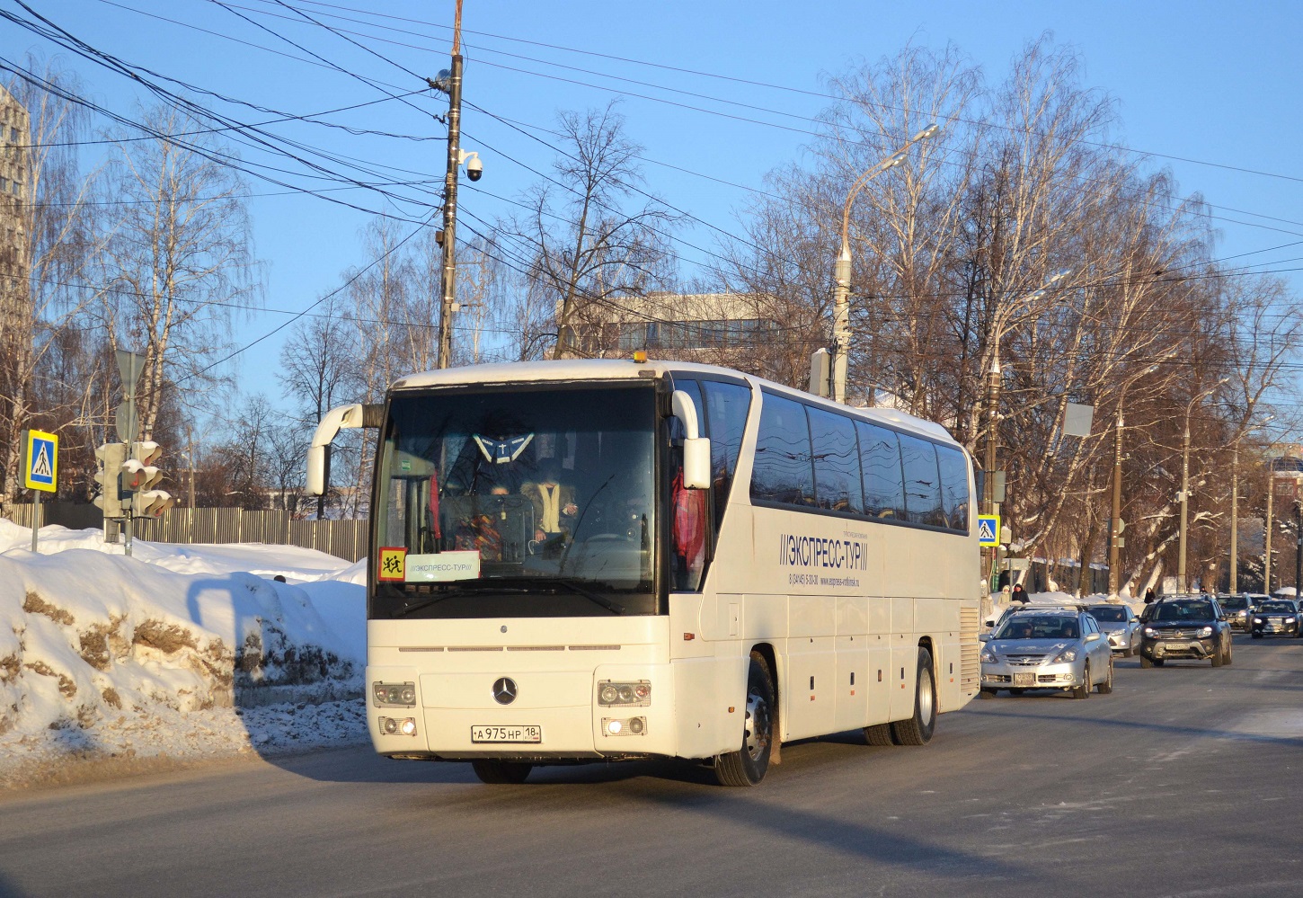 Votkinsk, Mercedes-Benz O350-15RHD Tourismo I # А 975 НР 18