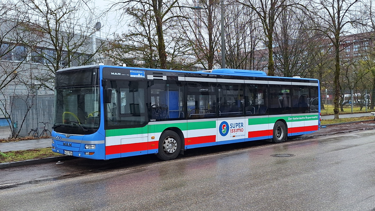 Мюнхен, MAN A21 Lion's City NL363 № M-CX 9504