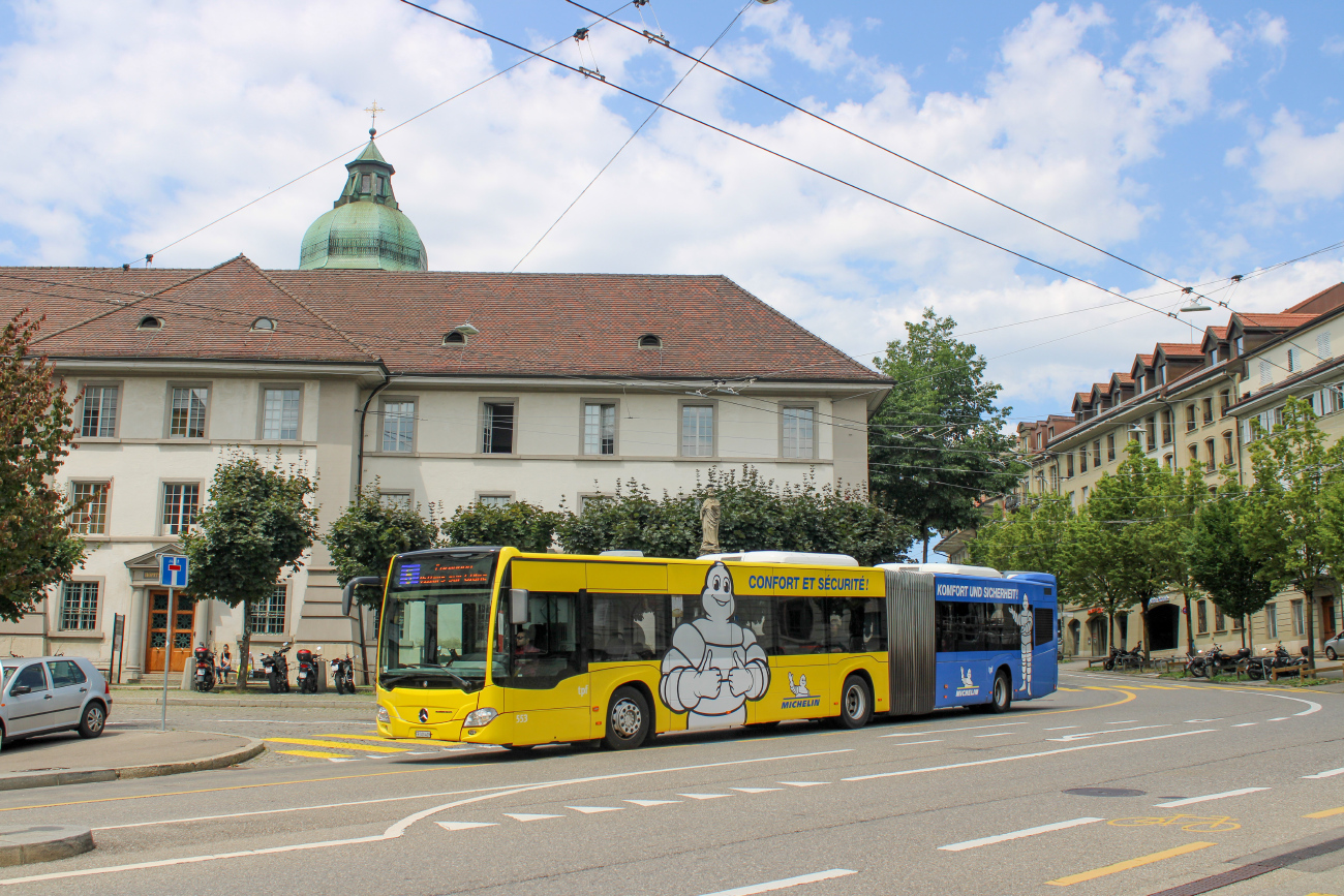 Fribourg, Mercedes-Benz Citaro C2 G # 553