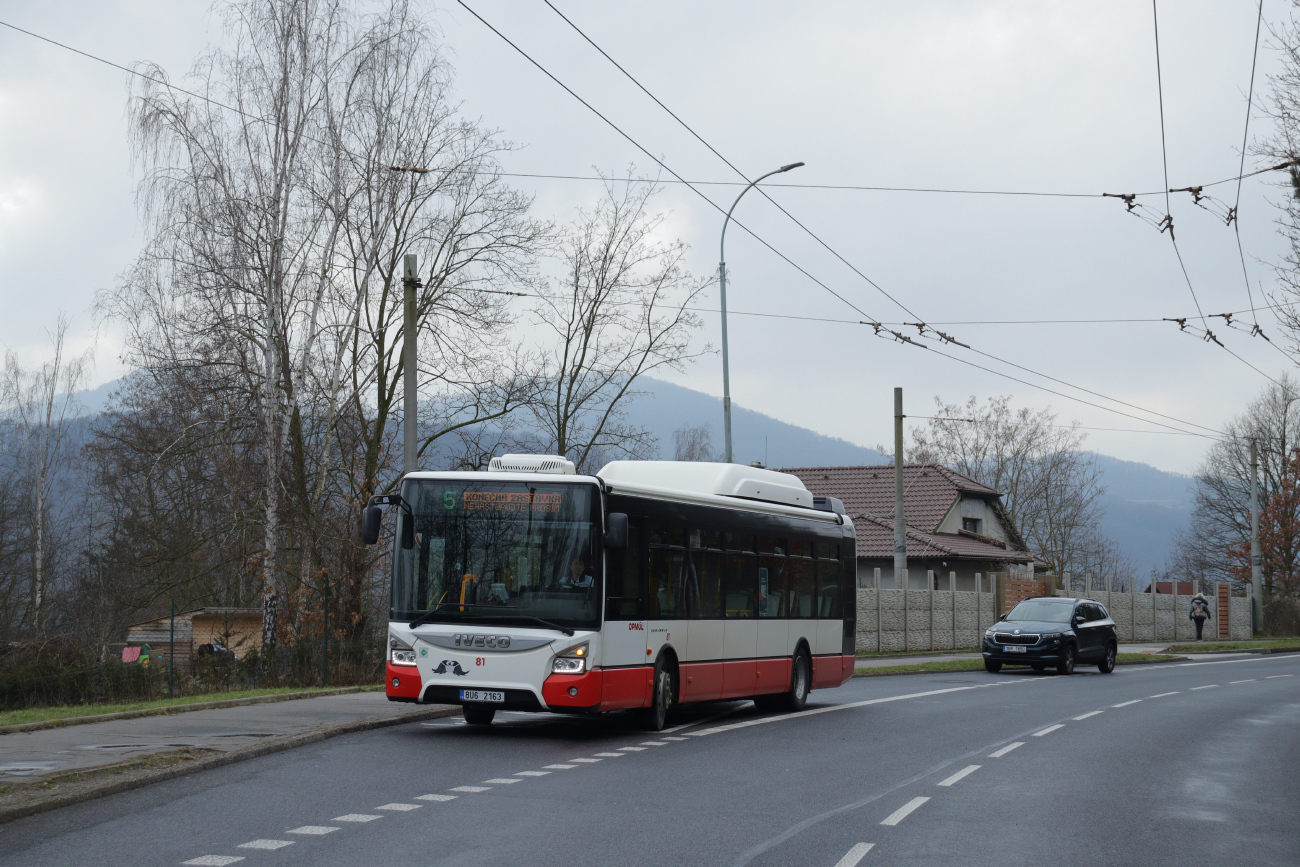 Ústí nad Labem, IVECO Urbanway 12M CNG # 81