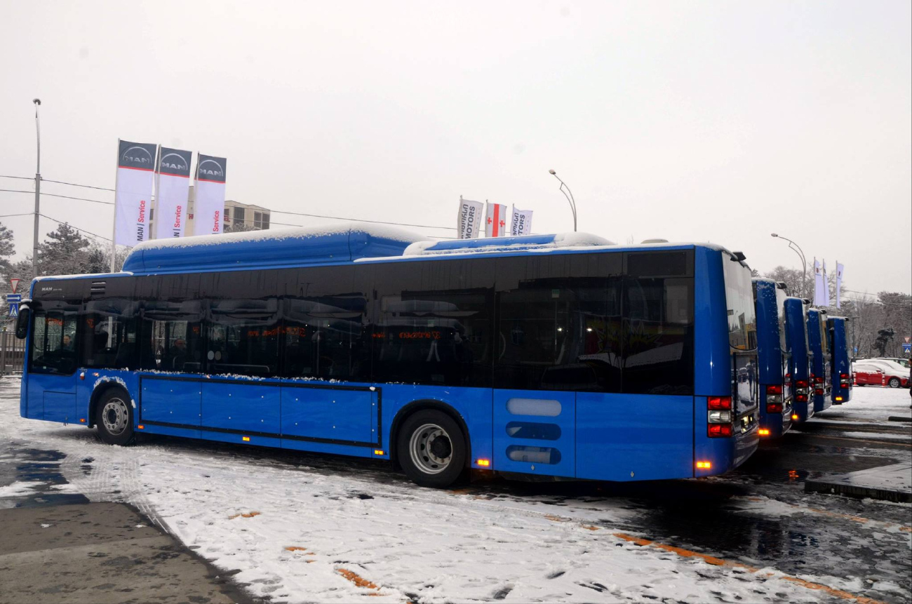 Tbilisi — Новые Автобусы для Тбилиси