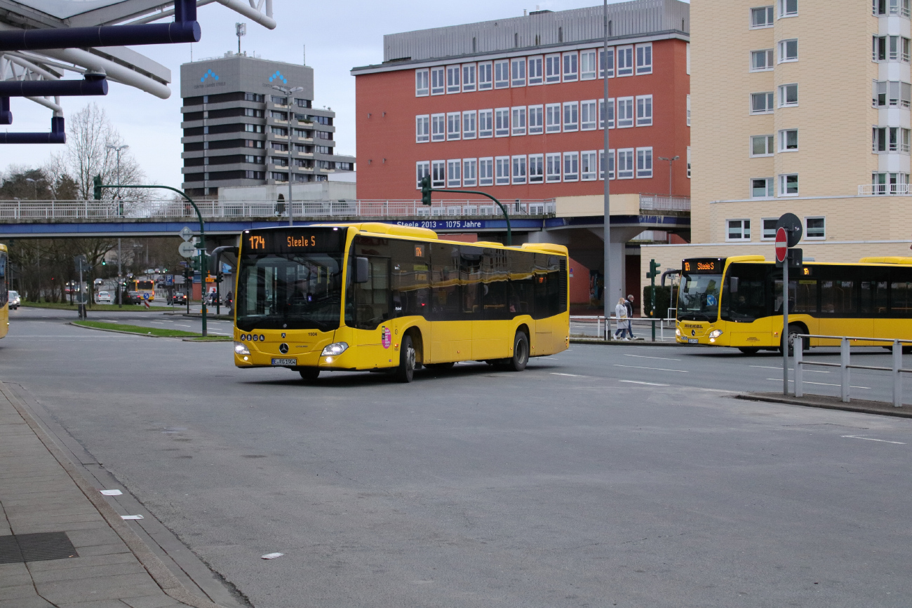 Эссен, Mercedes-Benz Citaro C2 Hybrid № 1904