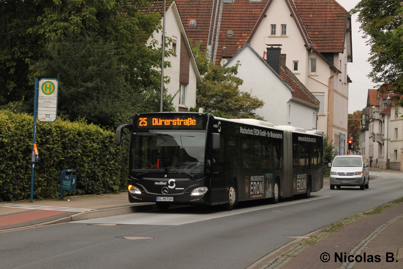 Bielefeld, Mercedes-Benz Citaro C2 G Hybrid # 7360