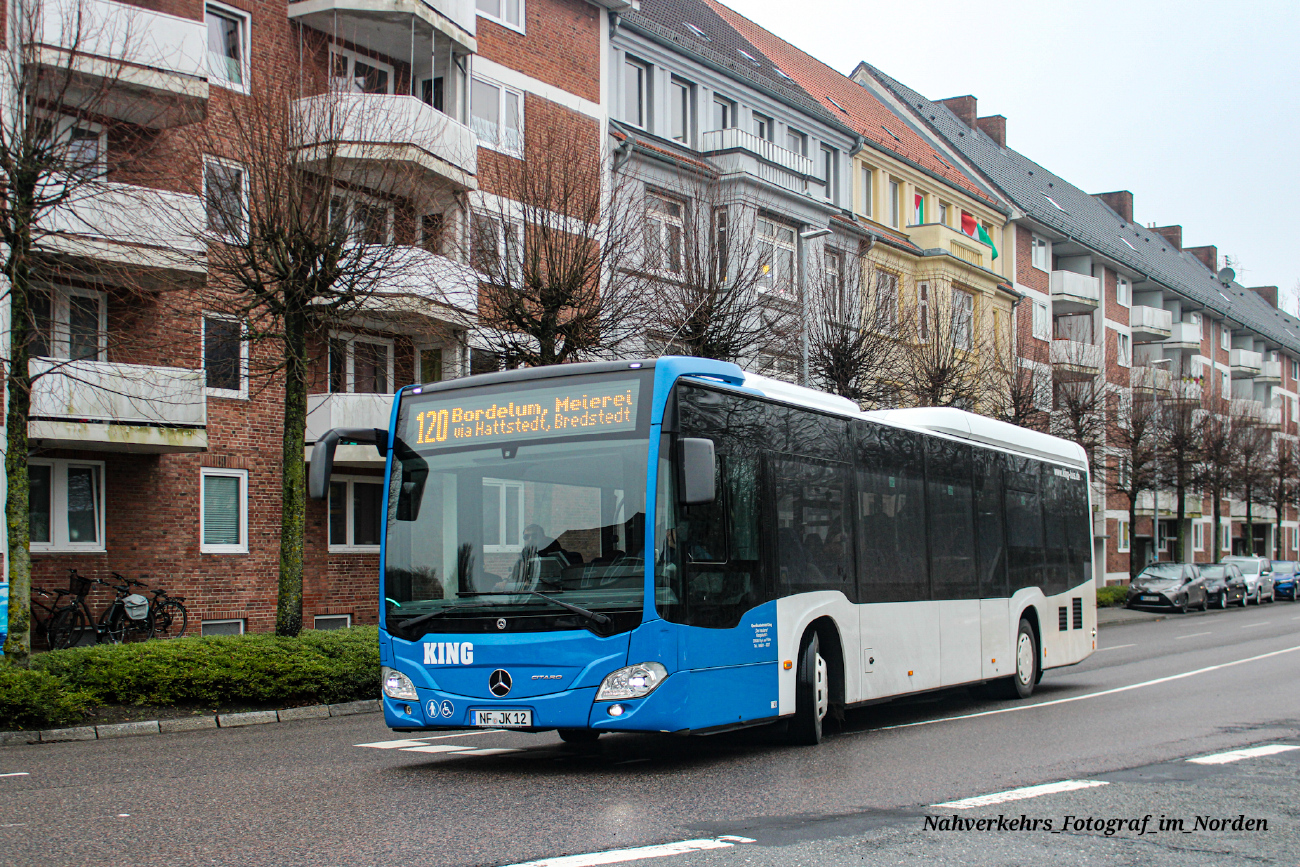 Nordfriesische Inseln, Mercedes-Benz Citaro C2 LE Ü # NF-JK 12