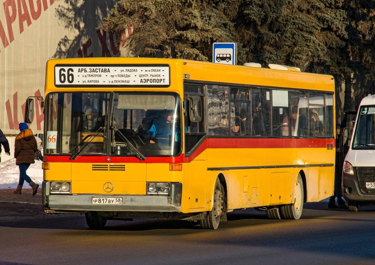 Penza, Mercedes-Benz O405 č. Р 817 ВУ 58