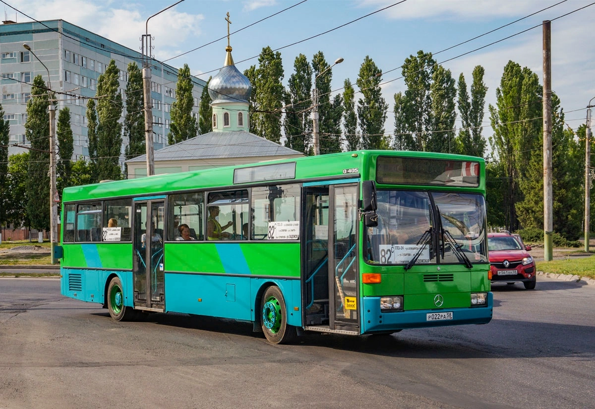 Penza, Mercedes-Benz O405 # Р 022 РА 58