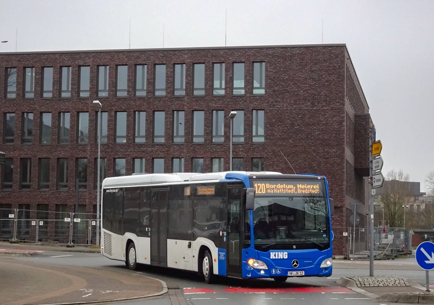 Nordfriesische Inseln, Mercedes-Benz Citaro C2 LE Ü # NF-JK 12