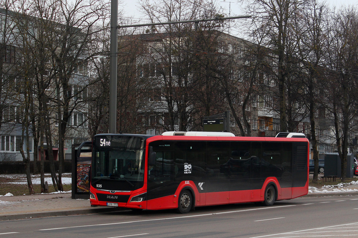Kaunas, MAN 12C Lion's City NL330 EfficientHybrid # 935