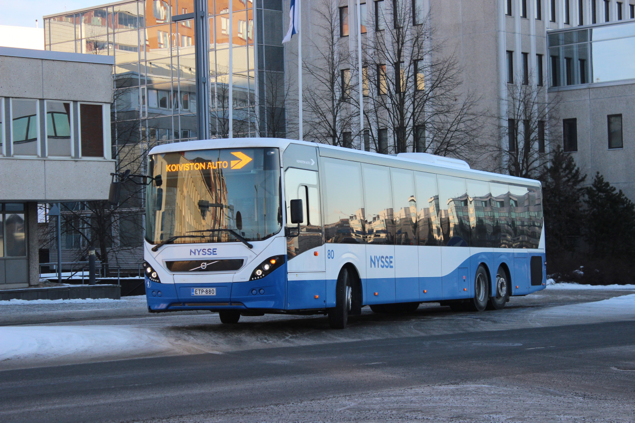 Tampere, Volvo 8900LE 14.8m № 80