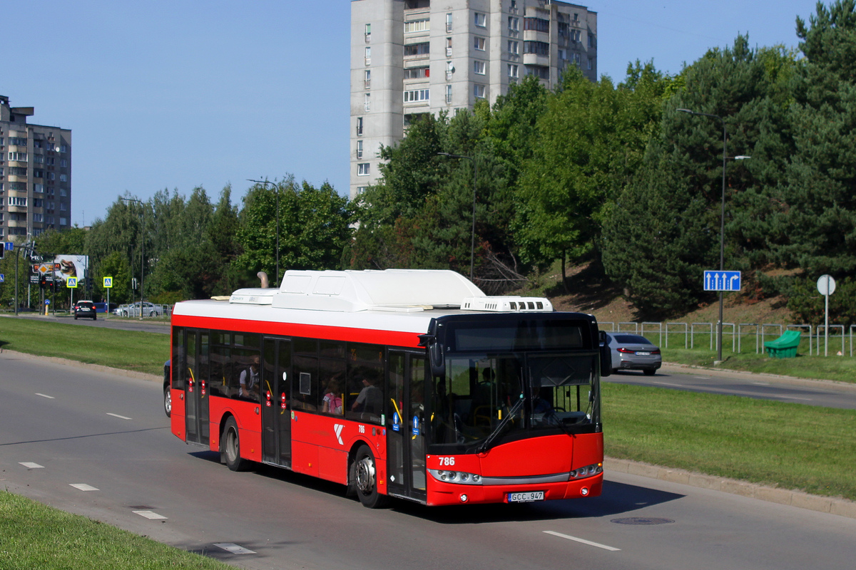Каунас, Solaris Urbino III 12 CNG № 786