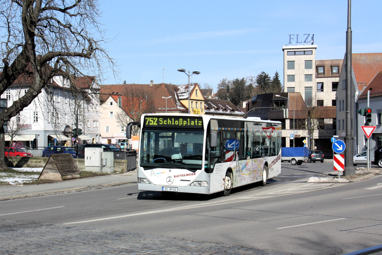 Ansbach, Mercedes-Benz O530 Citaro # AN-HM 61