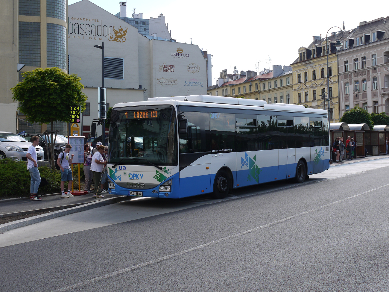 Karlovy Vary, IVECO Crossway LE Line 12M NP №: 454