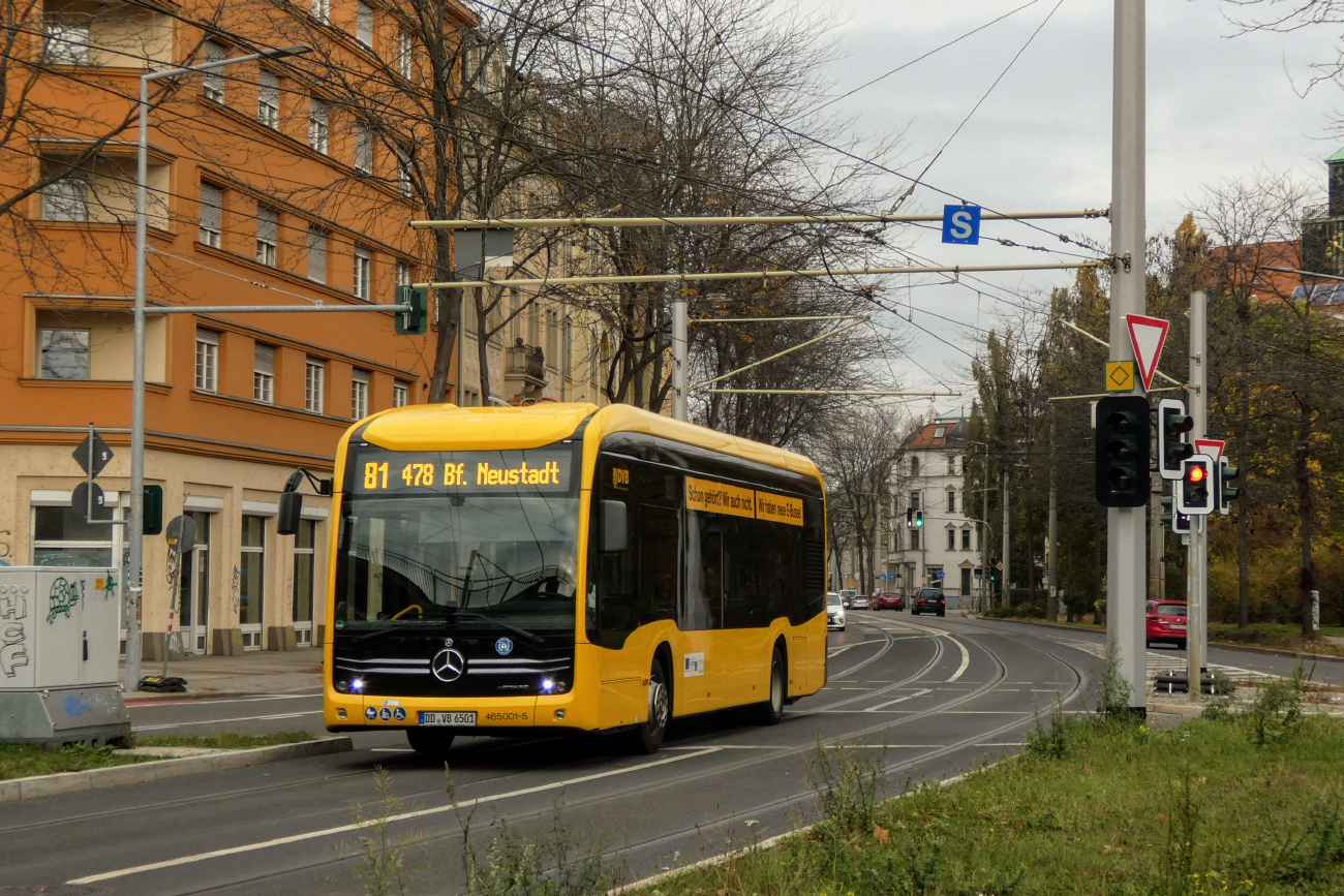 Dresden, Mercedes-Benz eCitaro # 465 001-5