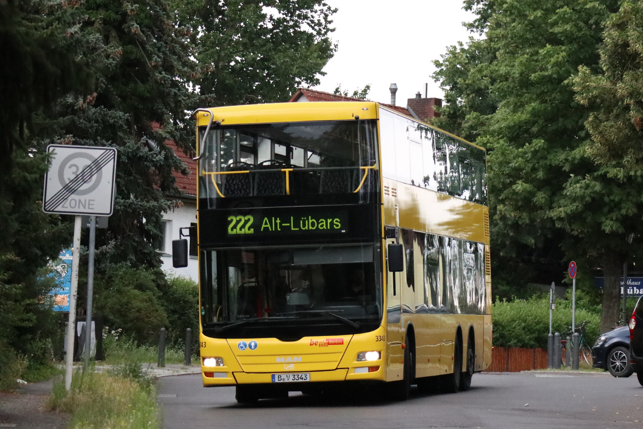 Berlin, MAN A39 Lion's City DD ND313 č. 3343