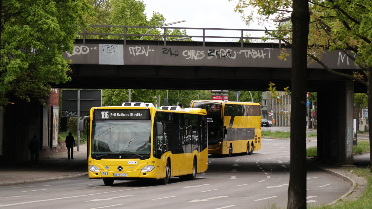 Берлин, Mercedes-Benz Citaro C2 № 1013