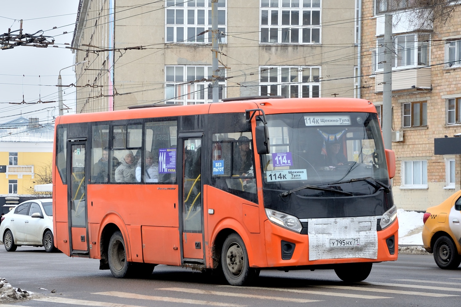 Щёкино, ПАЗ-320405-04 "Vector Next" (5D, 5P, 5S) № У 795 НХ 71