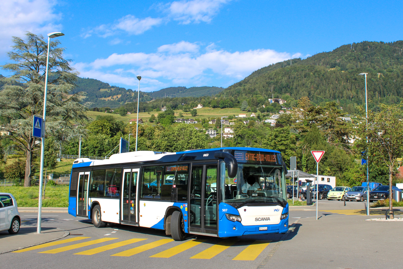 Montreux, Scania Citywide LF № 507
