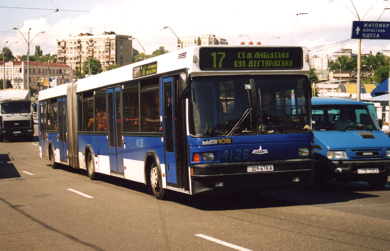 Kyjev, MAZ-105.041 č. 4126