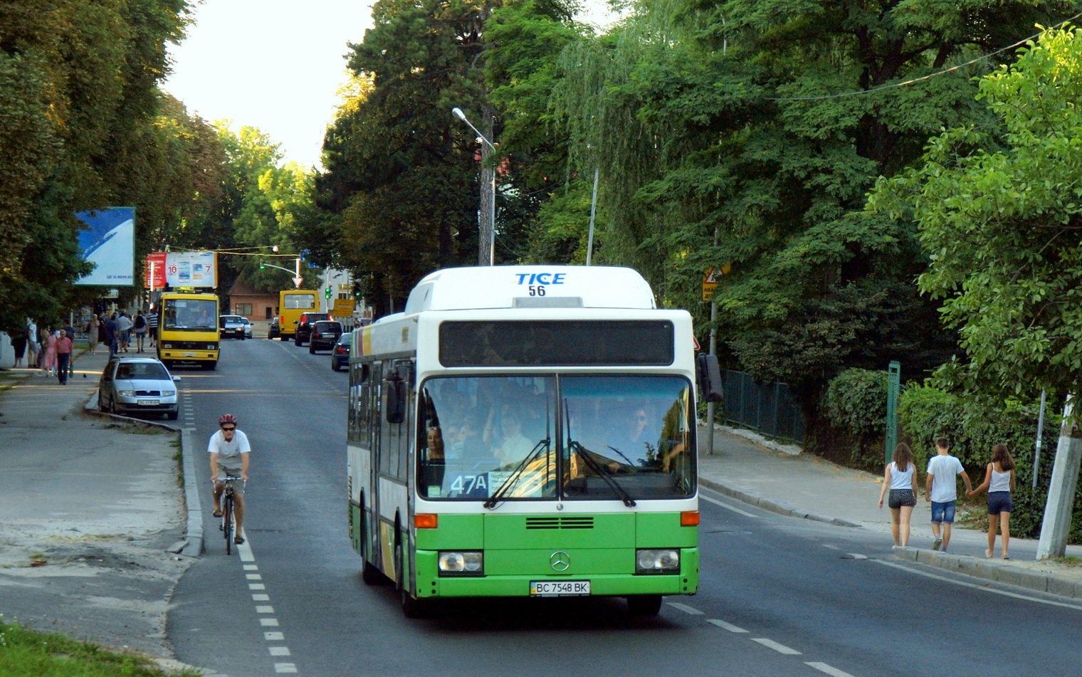 Lviv, Mercedes-Benz O405NÜ CNG №: ВС 7548 ВК