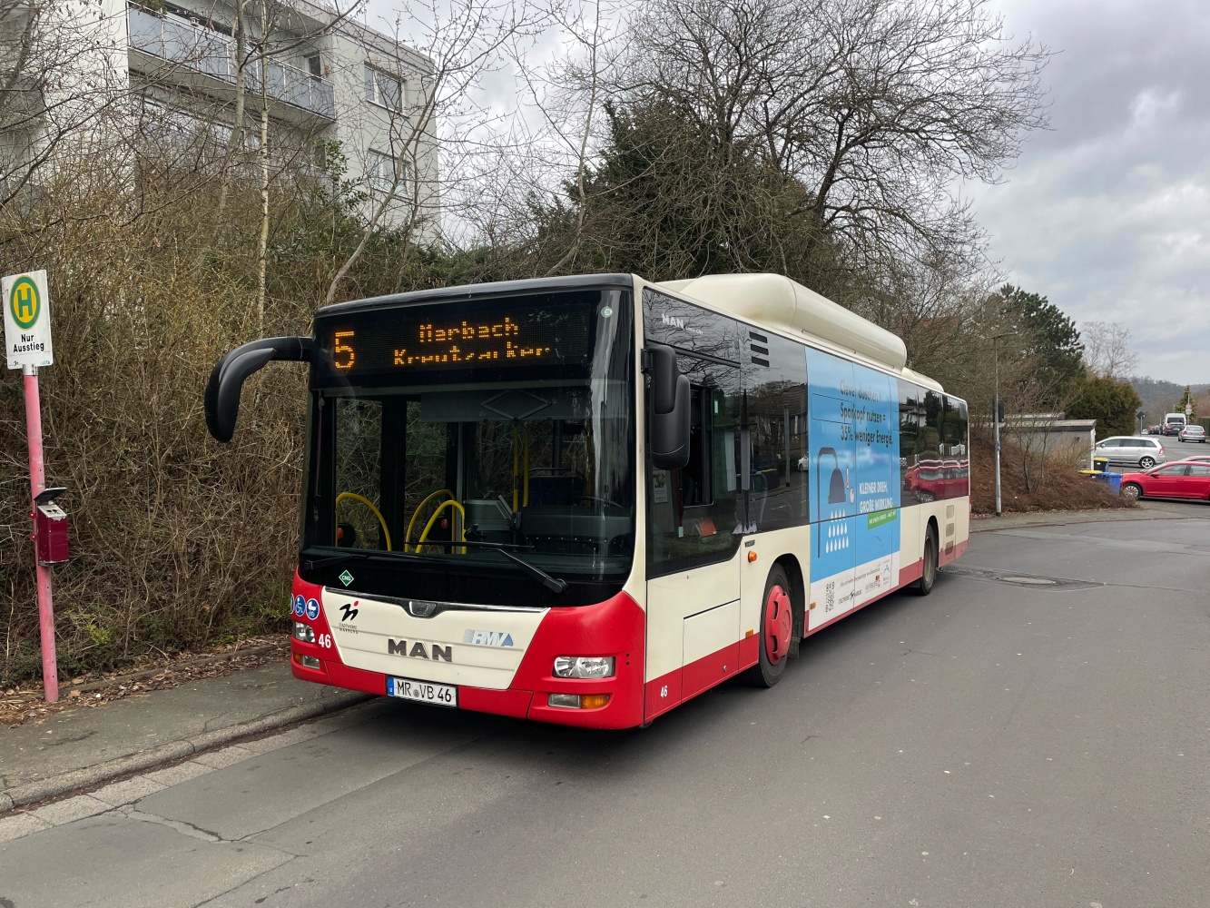 Marburg, MAN A21 Lion's City NL313 CNG # 46