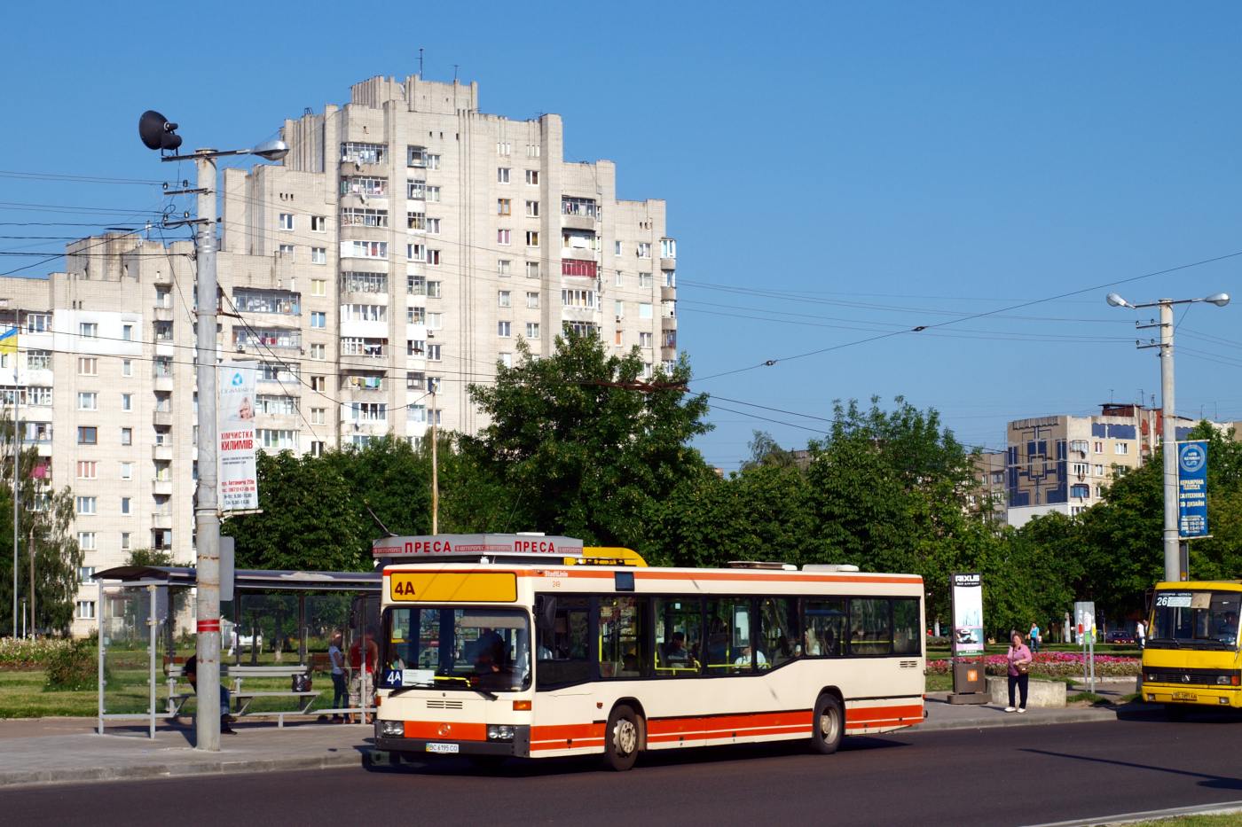 Lviv, Mercedes-Benz O405N2 # ВС 6195 СО