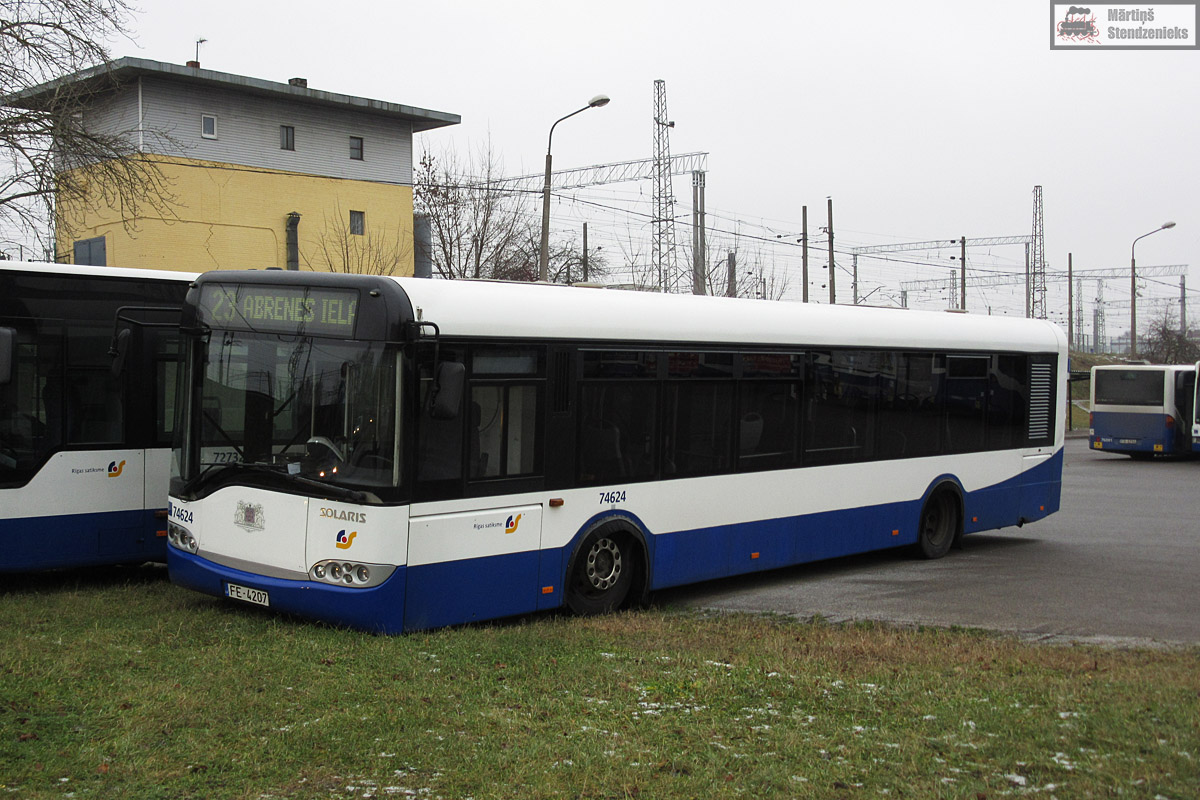Riga, Solaris Urbino II 12 č. 74624