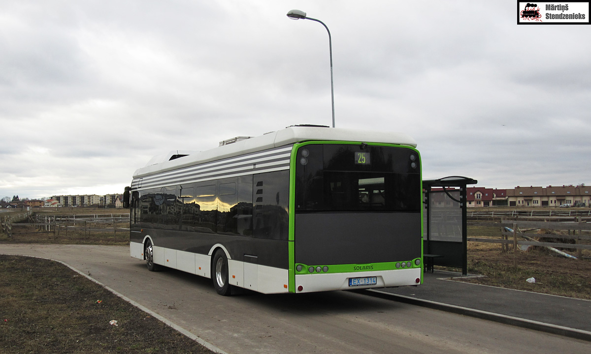 Riga, Solaris Urbino III 12 electric No. EX-1314