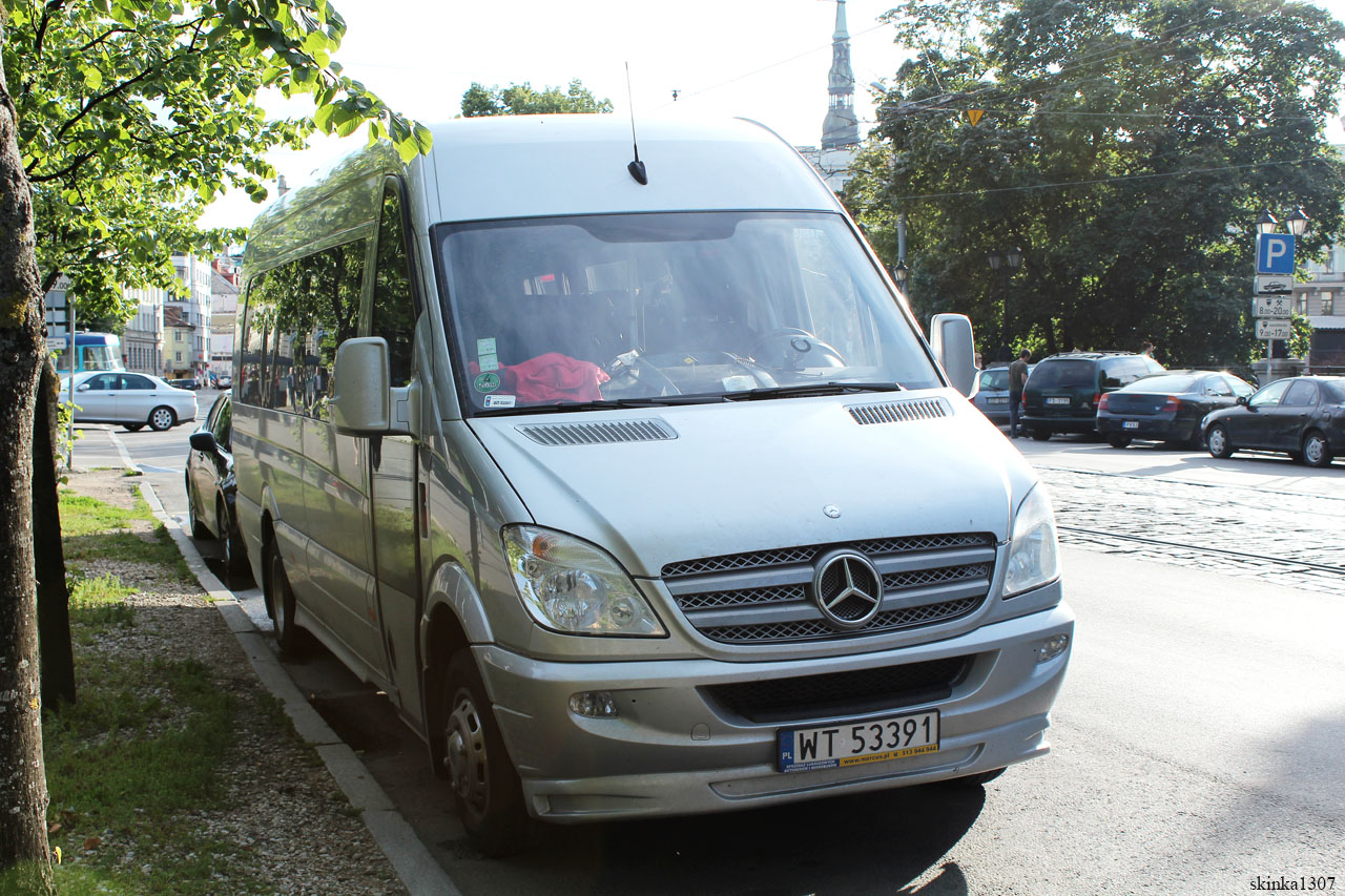 Warschau, Mercedes-Benz Sprinter 519CDI Nr. WT 53391