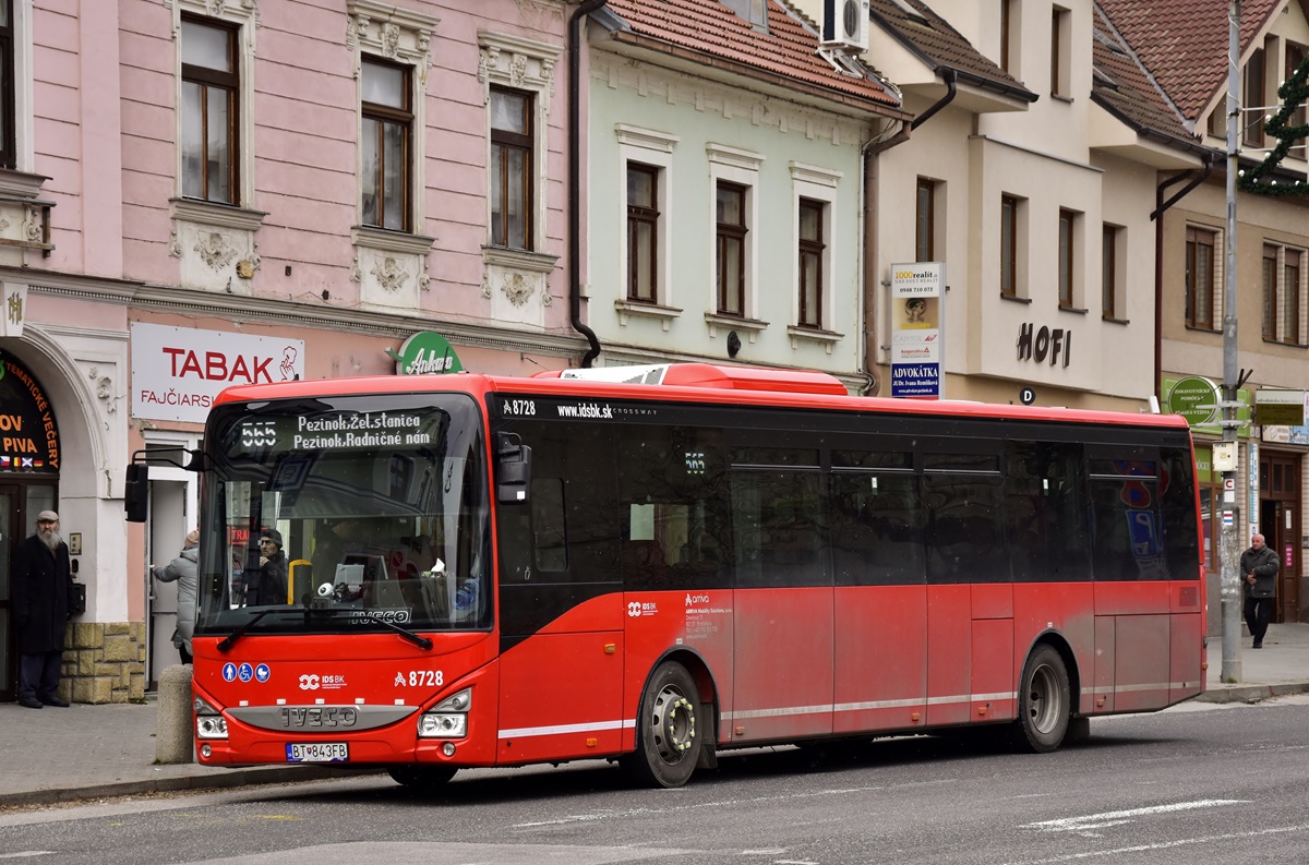 Bratislava, IVECO Crossway LE Line 12M # 8728