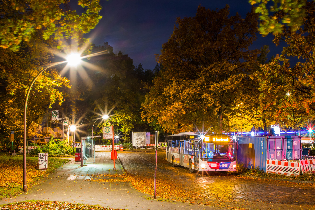 Hamburg, MAN A21 Lion's City NL283 # 1986