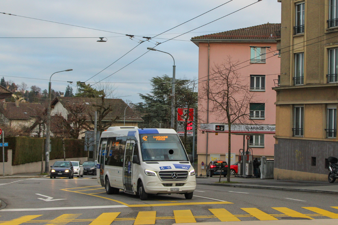 Lausanne, Mercedes-Benz Sprinter City 75 # 364