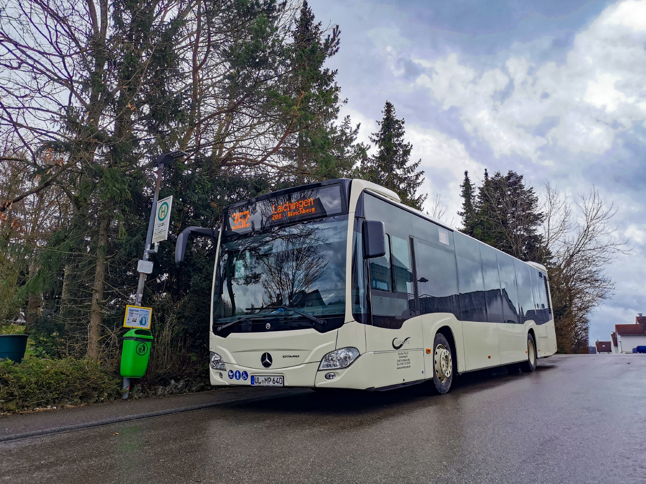 Ulm, Mercedes-Benz Citaro C2 Hybrid # UL-MP 640