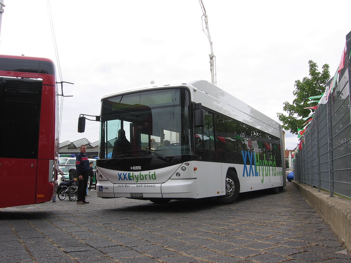 Solothurn, Hess LighTram 3 Hybrid (BGGH-N2C) # SO 123 131