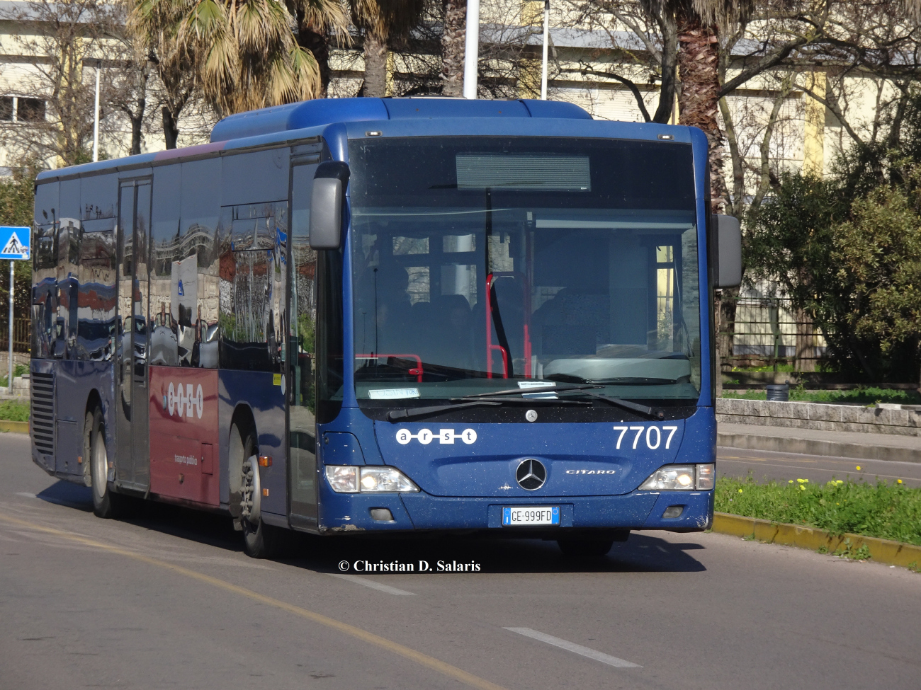 Cagliari, Mercedes-Benz O530 Citaro Facelift Ü # 7707
