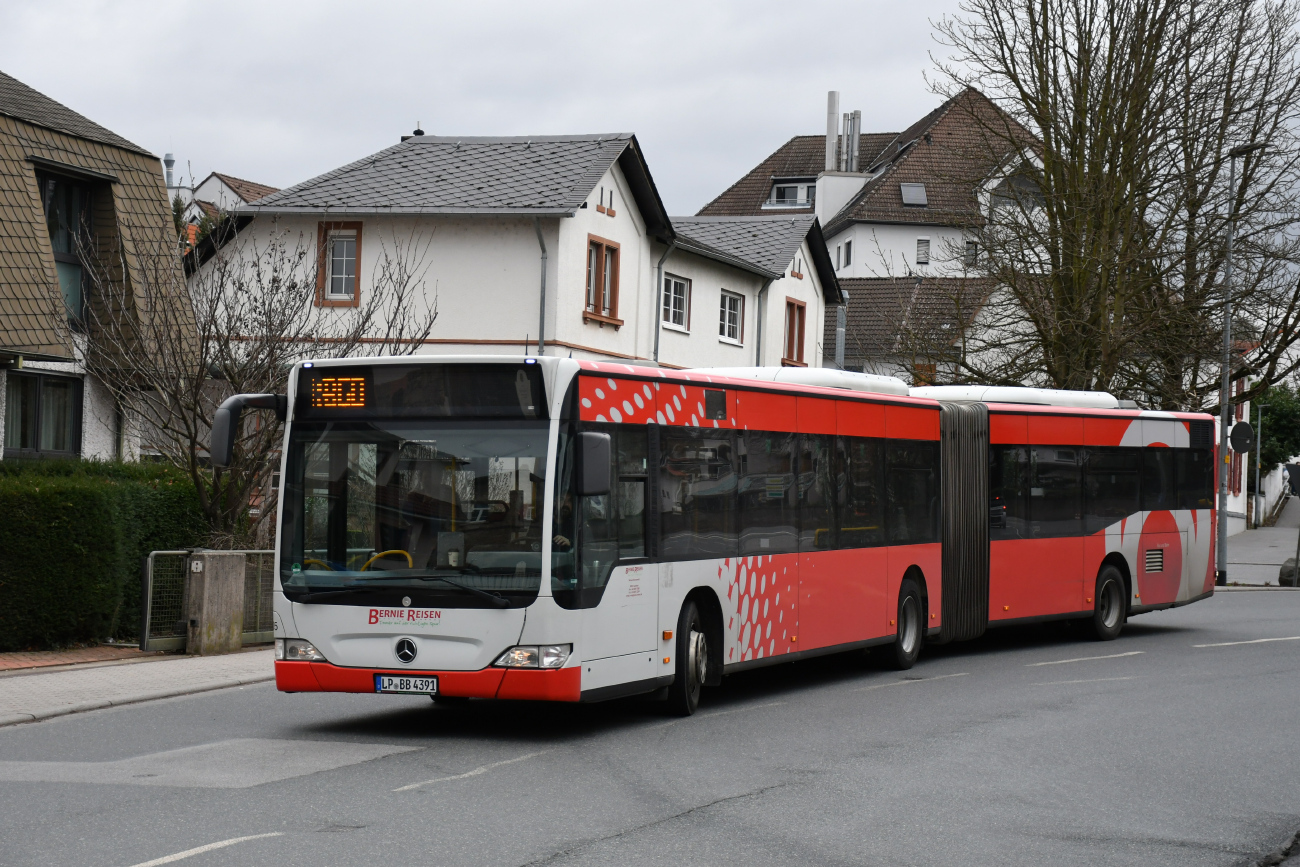 Soest, Mercedes-Benz O530 Citaro Facelift G č. LP-BB 4391; Darmstadt — Ersatzverkehr Mannheim/Heidelberg — Darmstadt 02.02.2024 — 26.02.2024