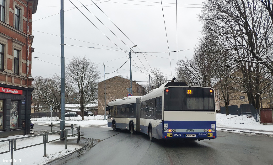 Riga, Solaris Urbino III 18 č. 79273