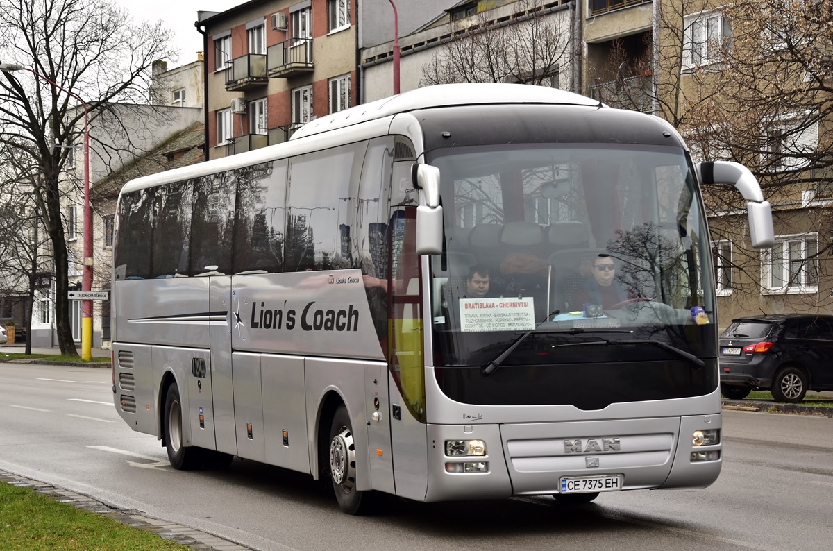 Chernivtsi, MAN R07 Lion's Coach RHC444 nr. СЕ 7375 ЕН