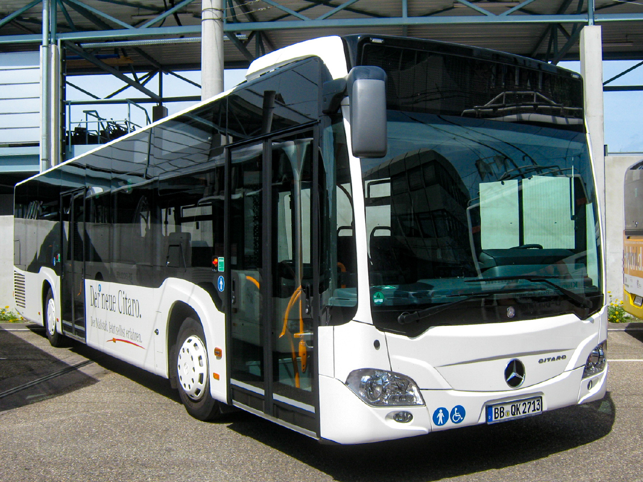 Mannheim, Mercedes-Benz Citaro C2 č. BB-QK 2713