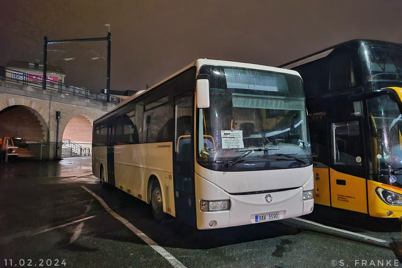 Prague, Irisbus Crossway 12.8M Récréo # 9AV 5590