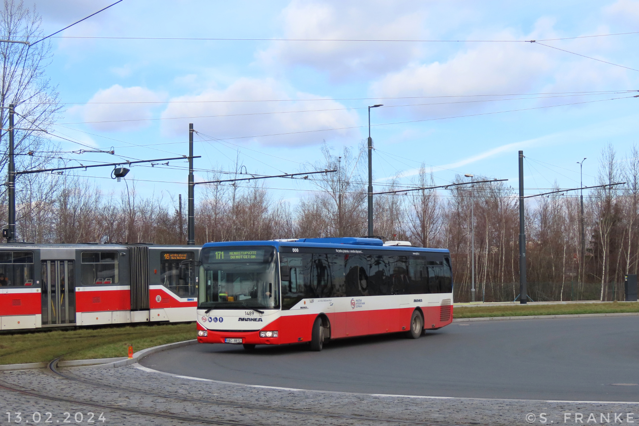 Praha, Irisbus Crossway LE 12.8M č. 1489