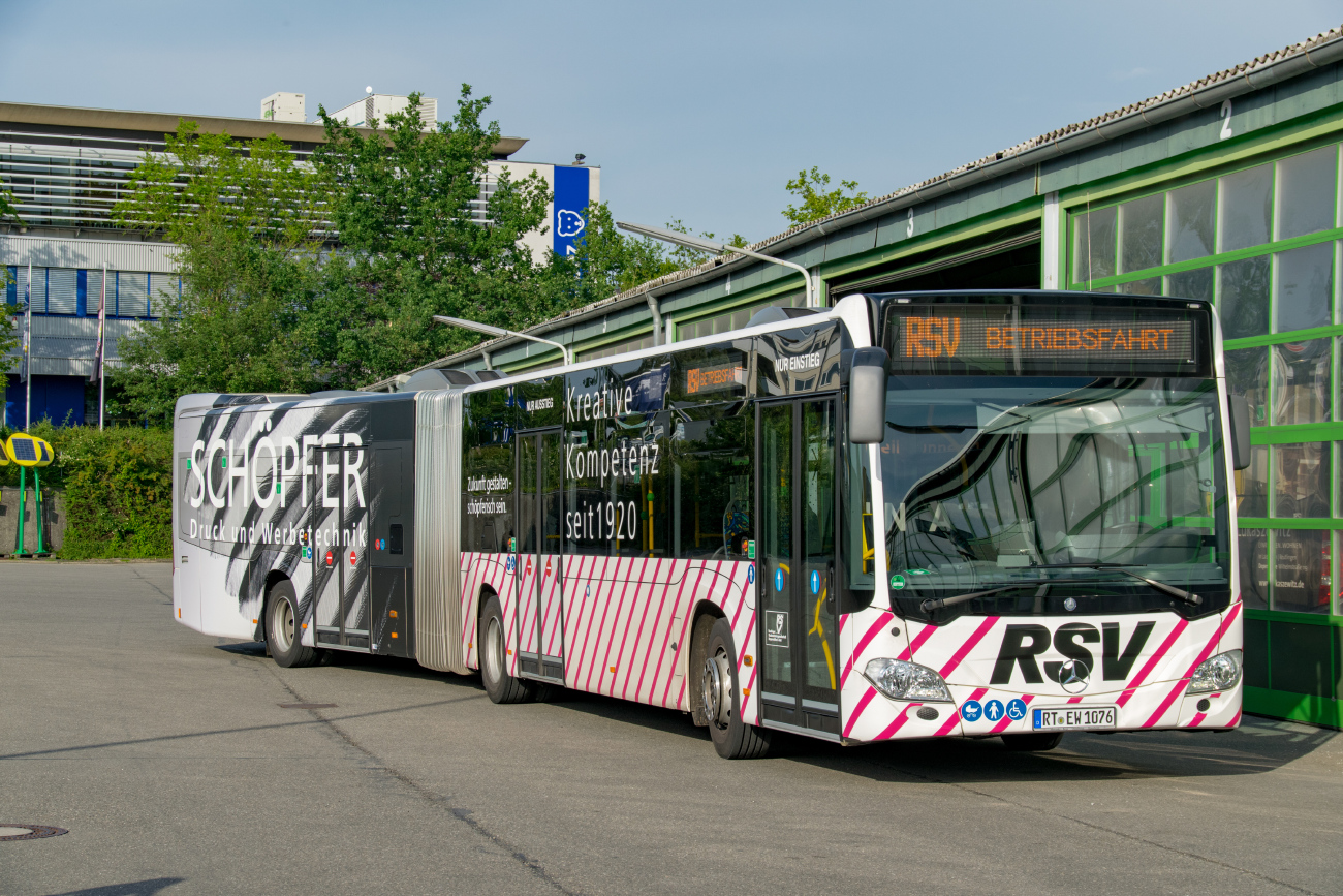 Reutlingen, Mercedes-Benz Citaro C2 G # 1076 — Photo — BUSPHOTO