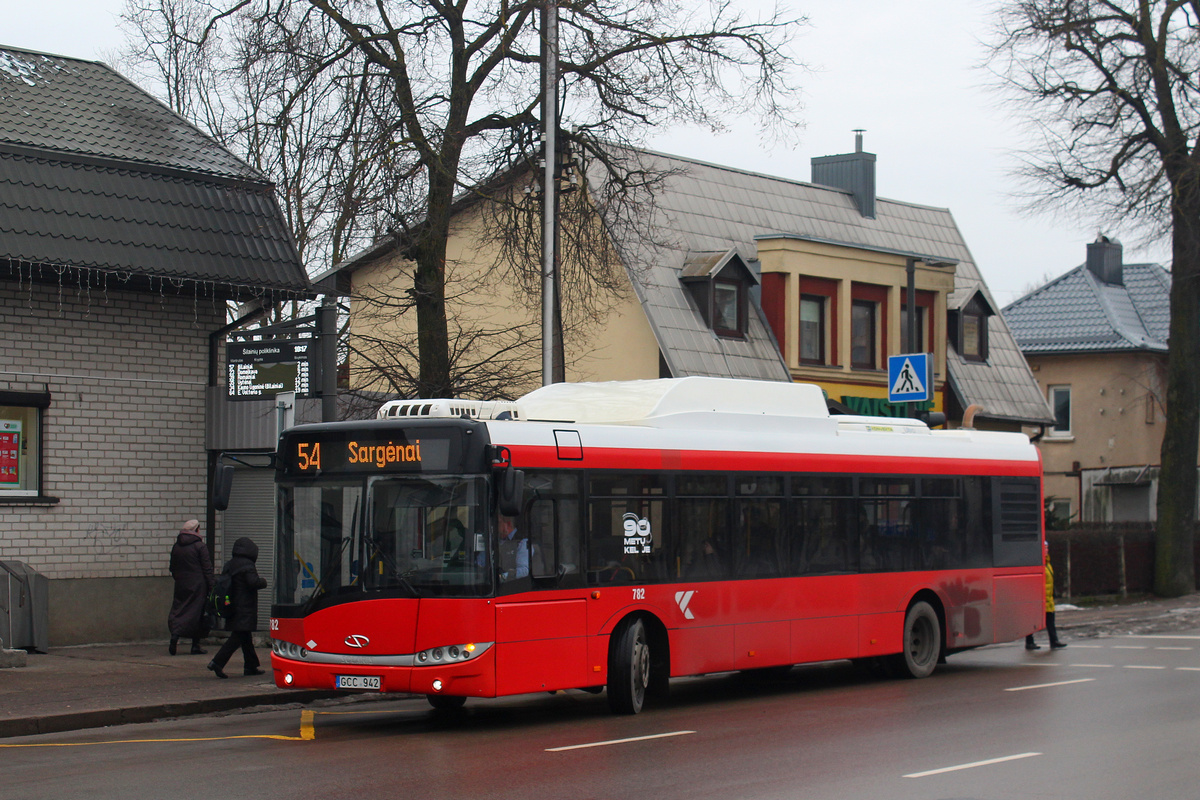 Каунас, Solaris Urbino III 12 CNG № 782