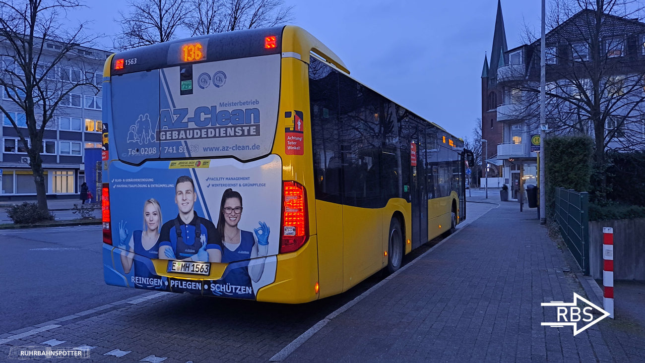 Mülheim an der Ruhr, Mercedes-Benz Citaro C2 # 1563