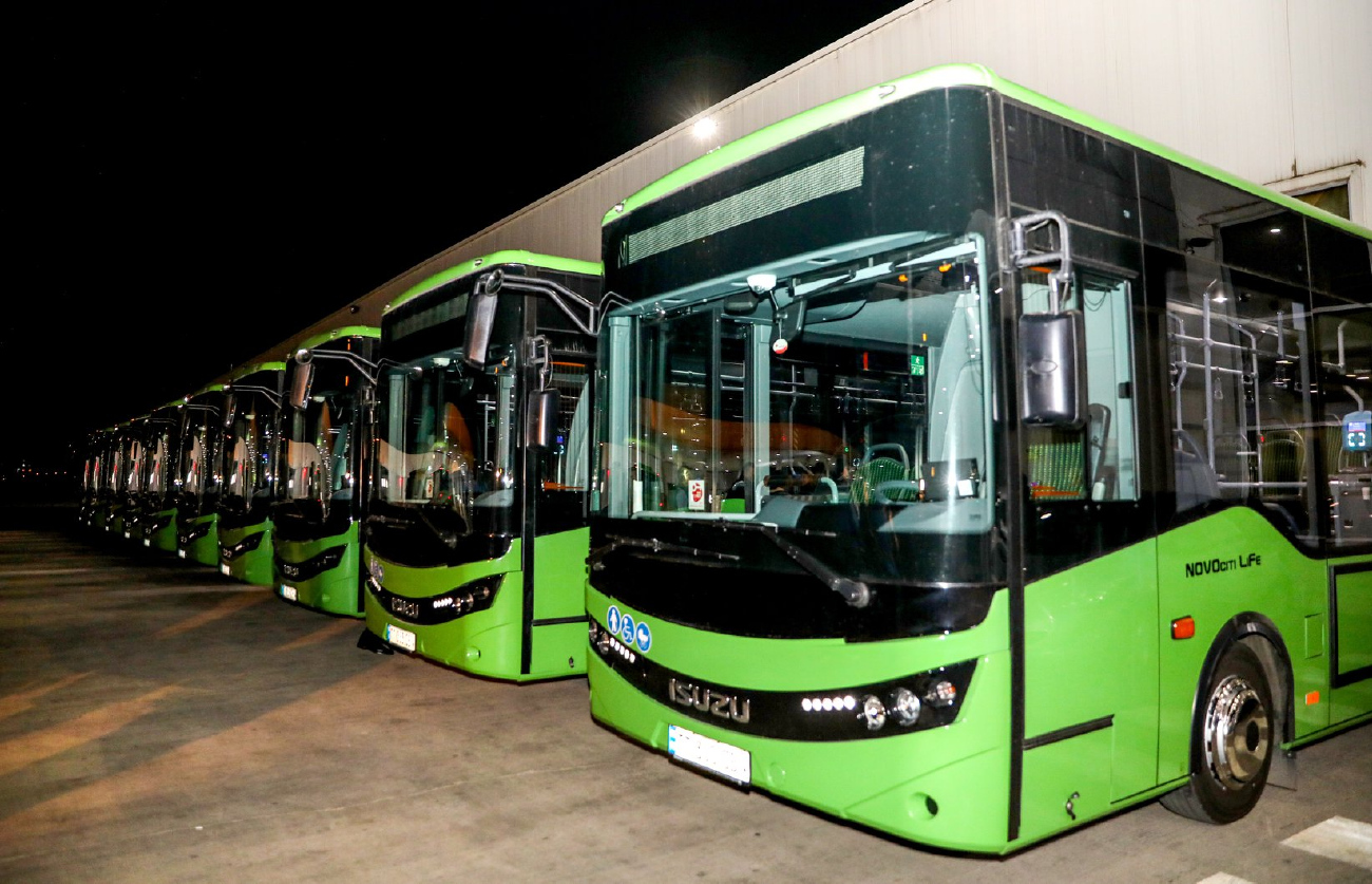 Tbilisi — Новые Автобусы для Тбилиси