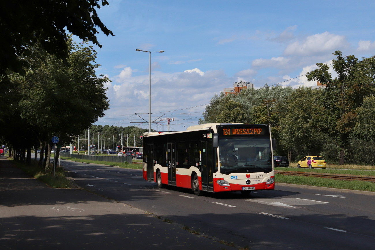 Gdańsk, Mercedes-Benz Citaro C2 # 2744
