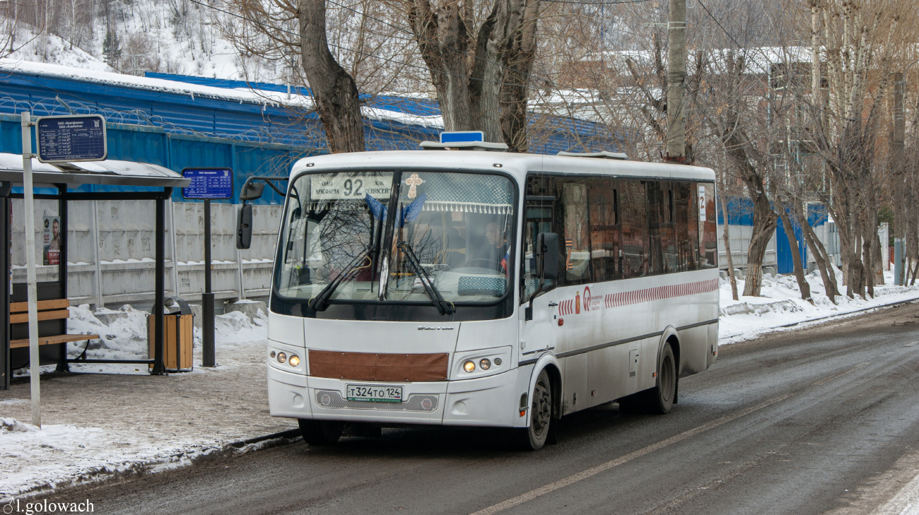 Krasnoyarsk, PAZ-320414-05 "Vector" (3204ER) # Т 324 ТО 124