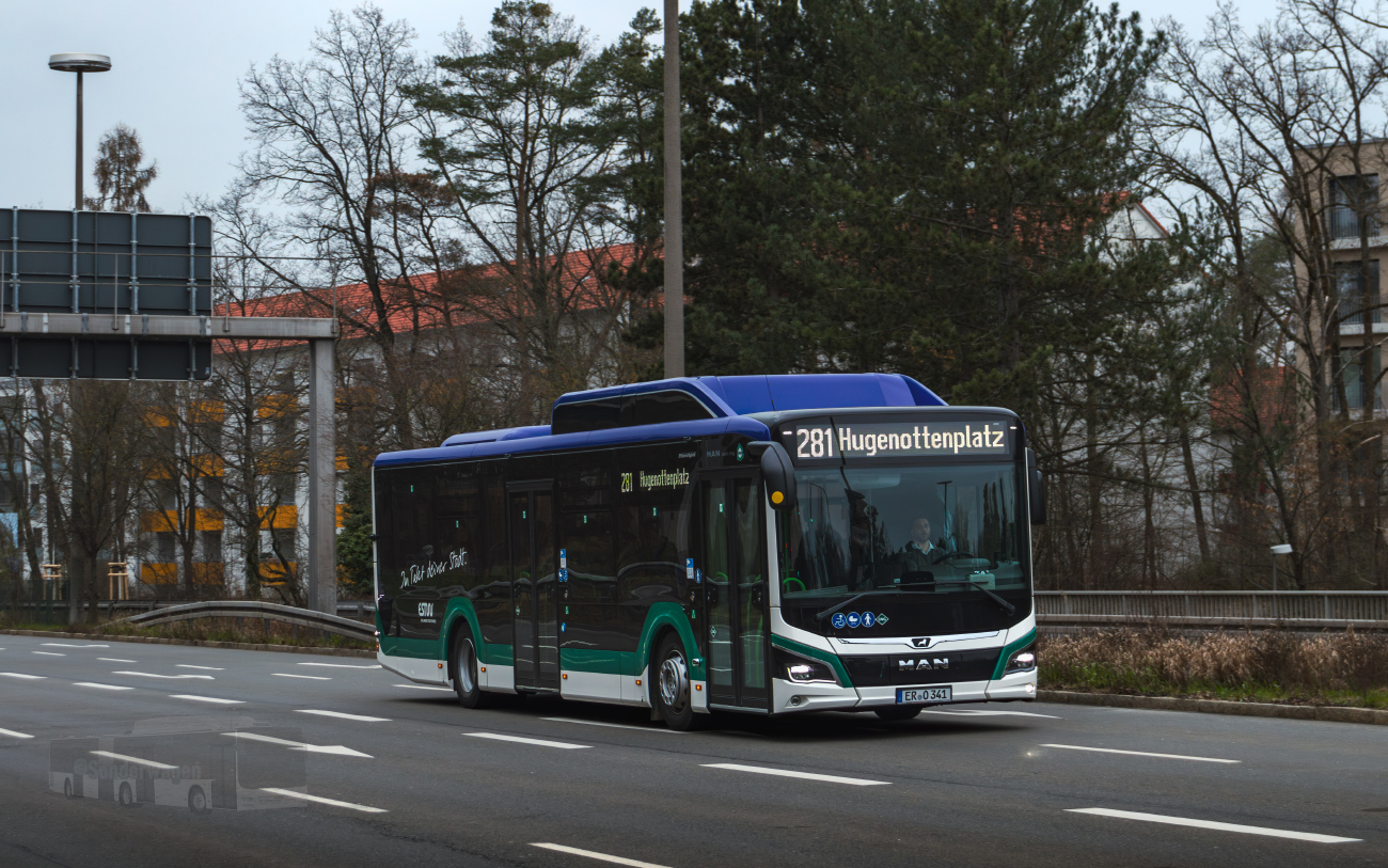 Erlangen, MAN 12G Lion's City NL320 # 341