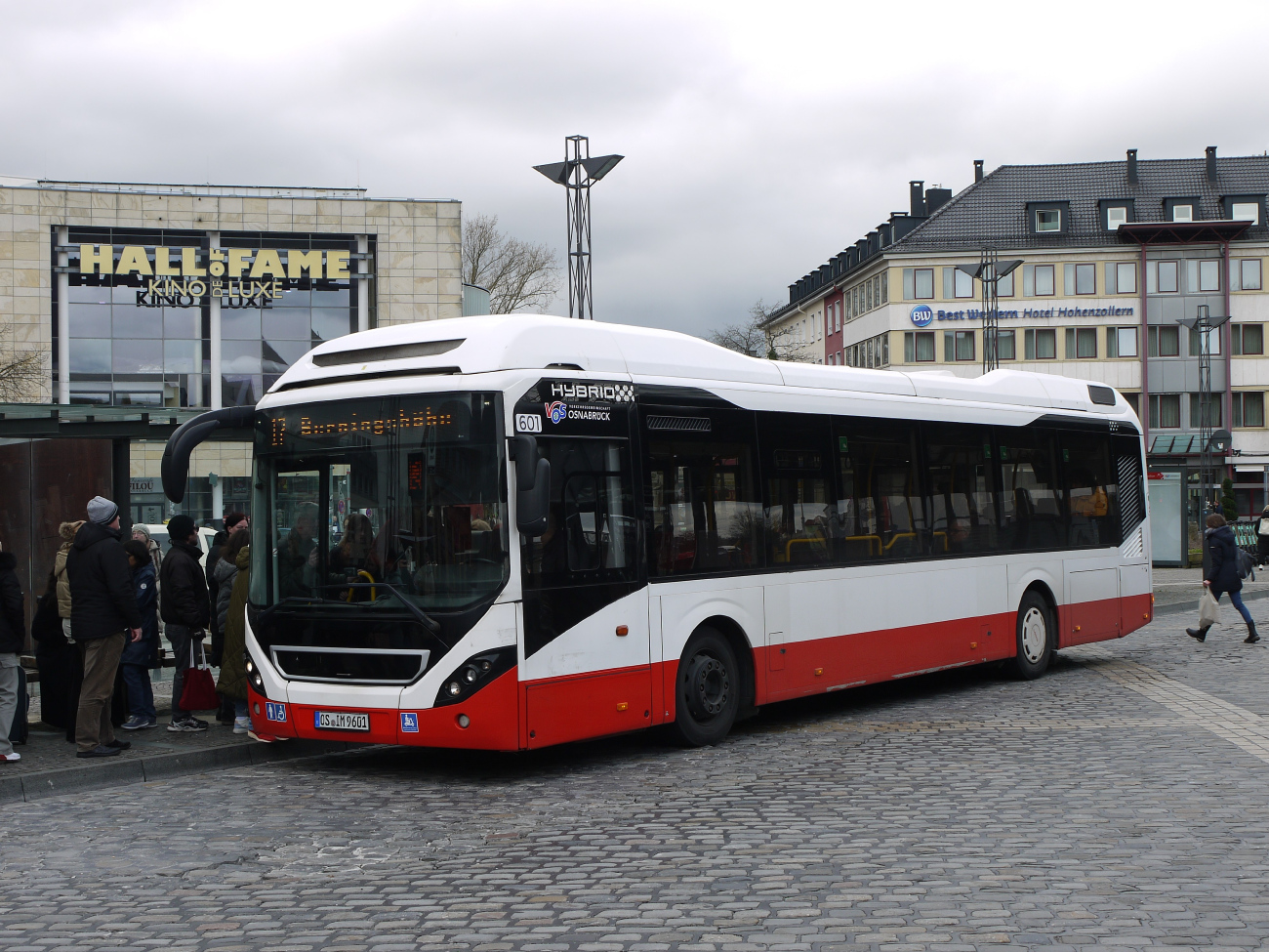 Osnabrück, Volvo 7900 Hybrid # 601