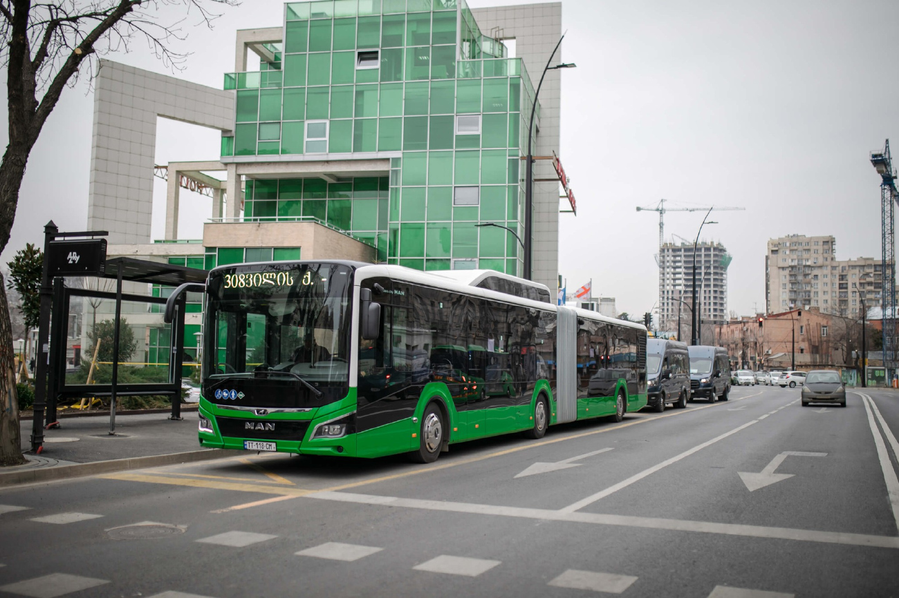 Tbilisi, MAN 18G Lion's City NG320 # TT-118-CM; Tbilisi — Новые Автобусы для Тбилиси