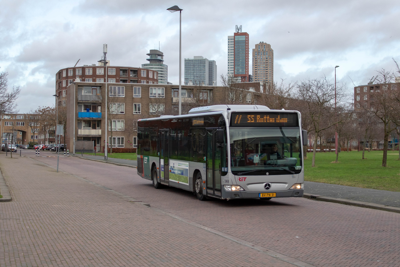 Rotterdam, Mercedes-Benz O530 Citaro Facelift №: 348